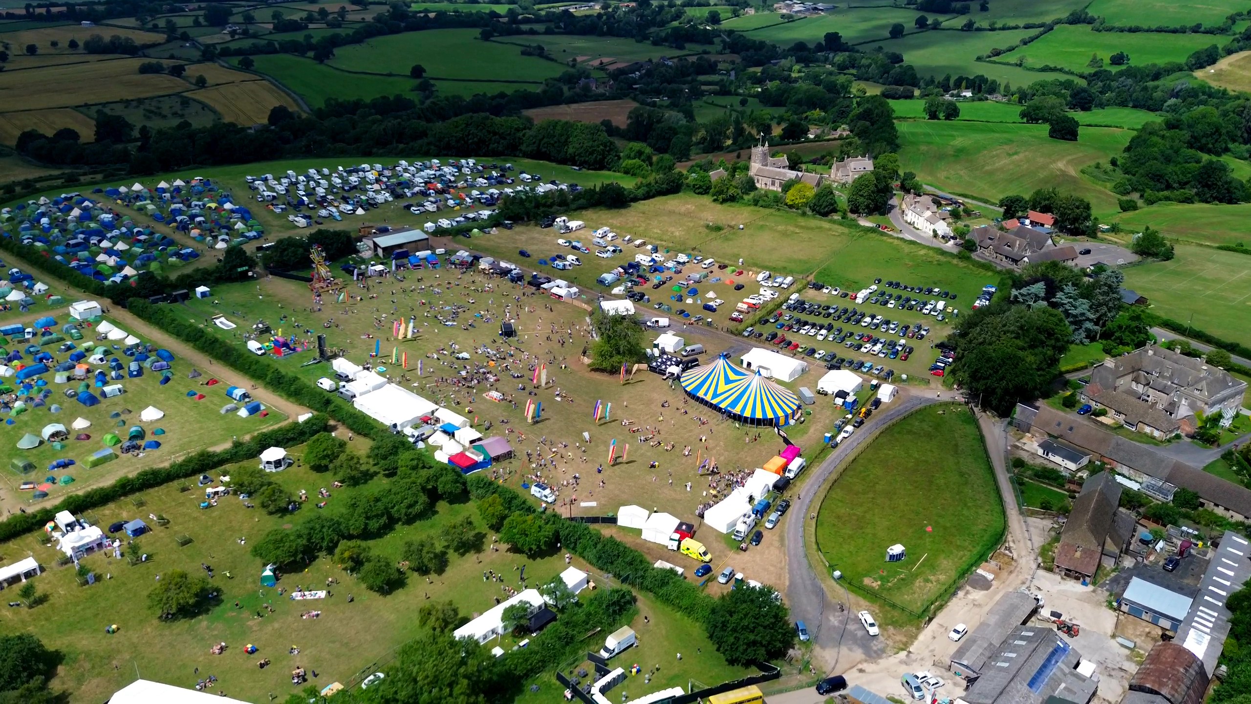 Event drone shots