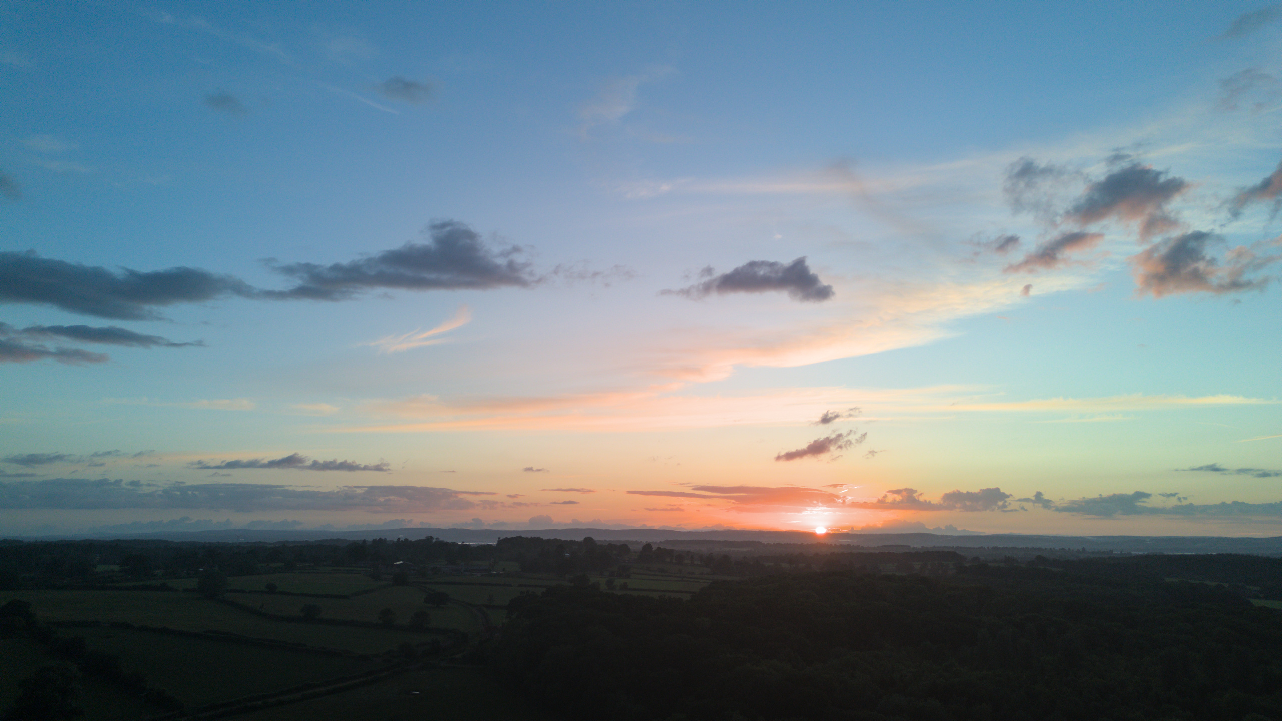 Artistic perspectives far above the horizon